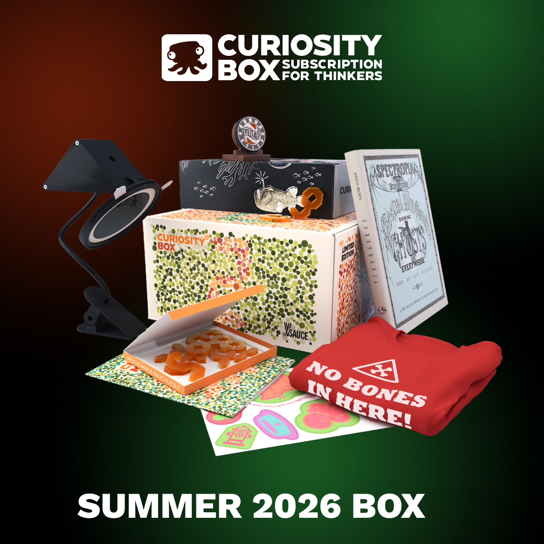 1-year prepaid Curiosity Box subscription. 4 sets/year